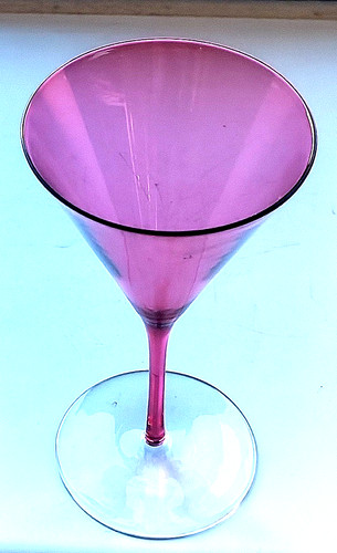 Antique cranberry glass - antique,