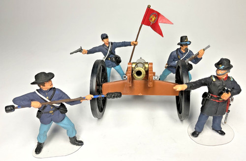 Cannon crew union soldiers - union,