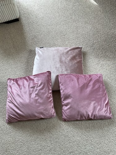Pink cushions 1 - 3, large