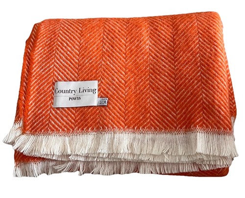 Pure new wool blanket - pure, throw