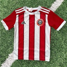 Kids adidas Sheffield United Football Shirt 2019/20 Home Jersey Size 2-3 Years