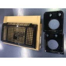 Heritage Style Front Grille Kit For Land Rover Defender Headlamp Surround ABS