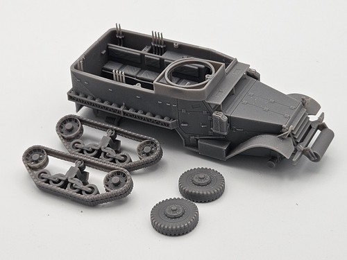 M3a1 half track - half, 3d