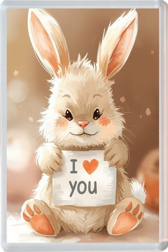 Cute bunny love you - cute, 'i