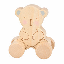Wooden Bear Push Toy with