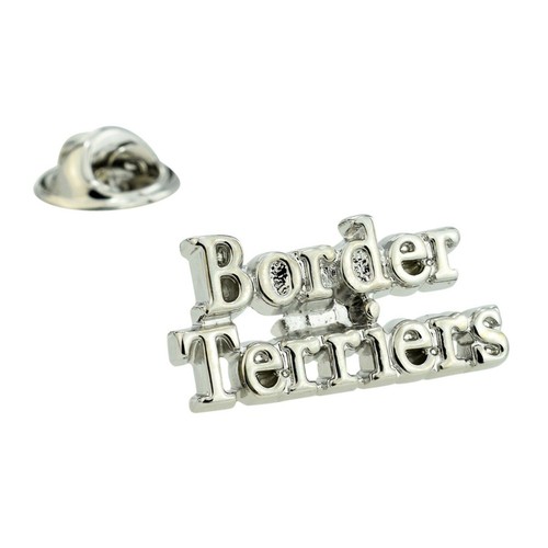 Border terriers dog - dog, lapel
