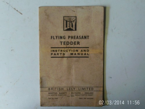 Lely flying pheasant tedder - flying,