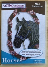 ANITA GOODESIGN - MINI COLLECTION HORSES - MACHINE EMBROIDERY CD