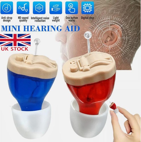 Mini ear hearing aids - ear,