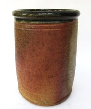 Muchelney (John Leach) Pottery wood fired studio pottery spoon tidy, c2000