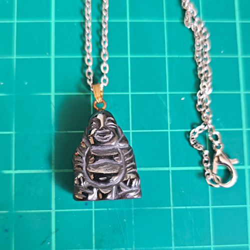 Buddha charm pendant - pendant, necklace