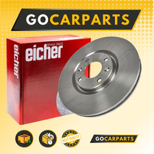 Peugeot 2008 1.2 PureTech 100 2019>2024 302 mm Front BRAKE DISCS X2 Vented