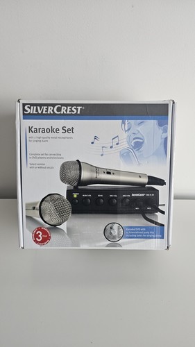 Silver crest karaoke set x - karaoke,