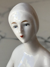 Antique German Porcelain Pin