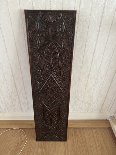 Panel carved oak 94cm - panel, x