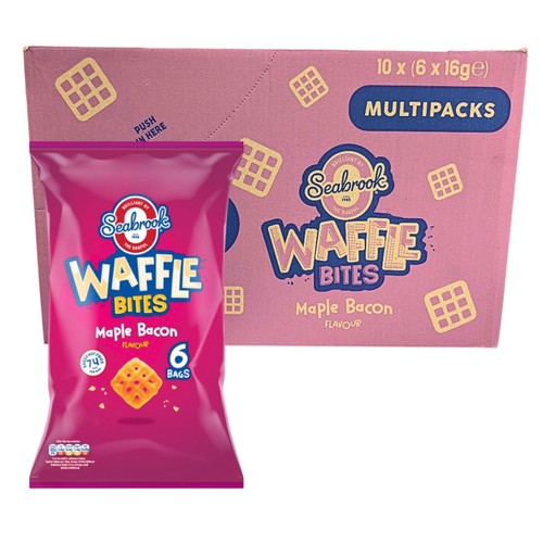 Seabrook waffle bites - bites, maple