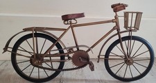 Decorative 19 inch Metal Bike Fully working.