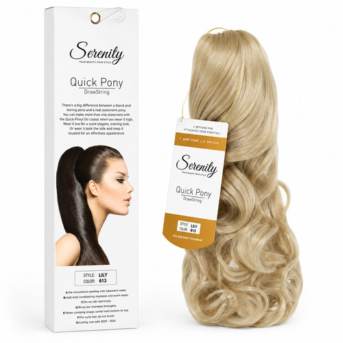 Serenity quick pony drawstring - serenity,