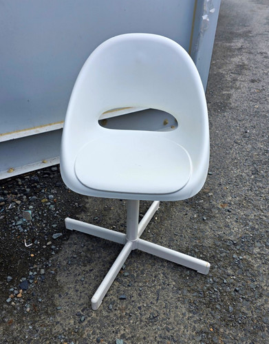 Ikea white swivel child - ikea,