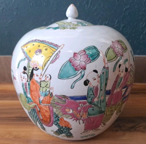 Vintage chinese large ginger - large, "ginger