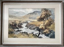 Large Watercolour 'River
