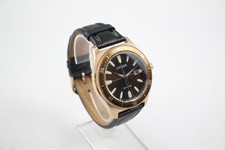 Citizen Rose Gold Tone Diver Style Eco-Drive Watch Quartz Working