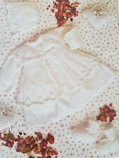 4PLY KNITTING PATTERN MATINEE