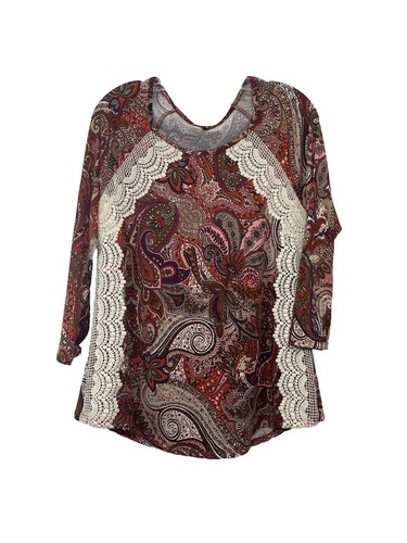 Forever jade blouse - jade, paisley