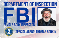 Personalised Funny FBI FAKE ID