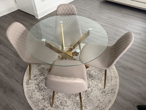 Piece round clear - 5-piece,