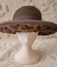 Vintage 100 wool cloche hat - 100%,