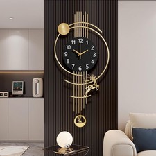 Modern Silent Wall Clock Large