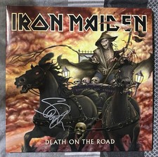 STEVE HARRIS Signed Iron