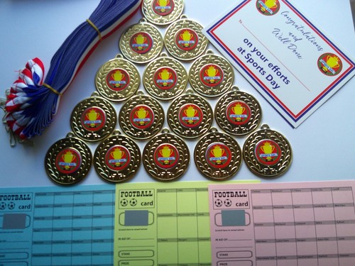 Sports day medals 50mm - sports,