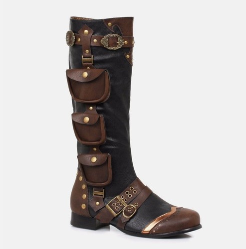 Black brown gold pirate - brown,