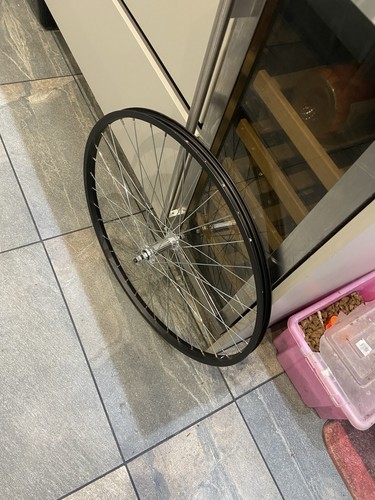 Black front wheel mtb - ,