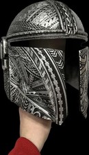 🪖 Tribal Warrior Helmet –
