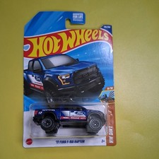 NEW Hot wheels 17 ford f150 raptor -  Long card - See Description 