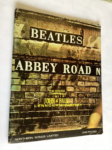 Beatles abbey road sheet - abbey,