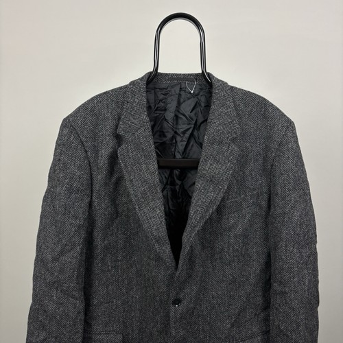 Harris tweed blazer jacket 48r - blazer,