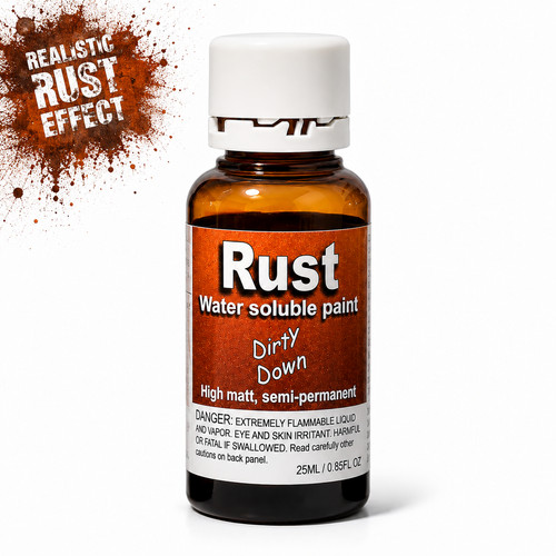 Dirty down rust effect water - down,