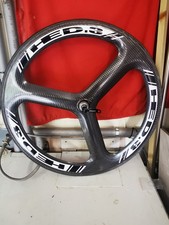 HED .3 Carbon Tri Spoke Wheel. Serious Quick And Light