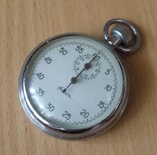 Vintage stopwatch pocket Agat Mechanical Soviet Union Russian USSR old watch
