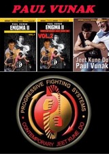 Paul Vunak Contemporary JKD Enigma Vol. I + II  + Asymmetrical violence   3 DVDs