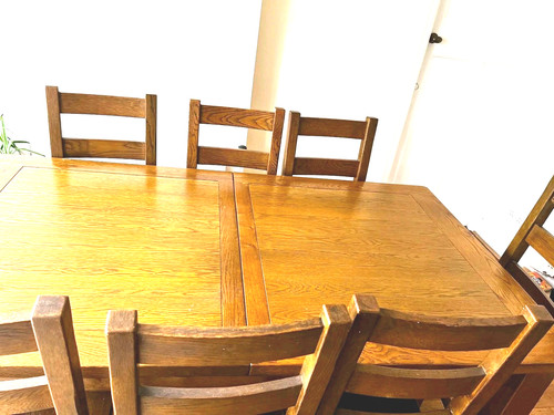 Wood extending rectangular - wood,