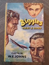Biggles Takes A Hand Hardback Book