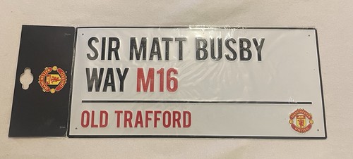 Manchester united metal street - manchester,