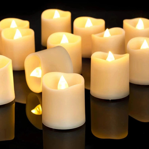 Set led flameless - set, pillar