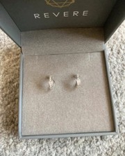 Womens silver hoop earrings