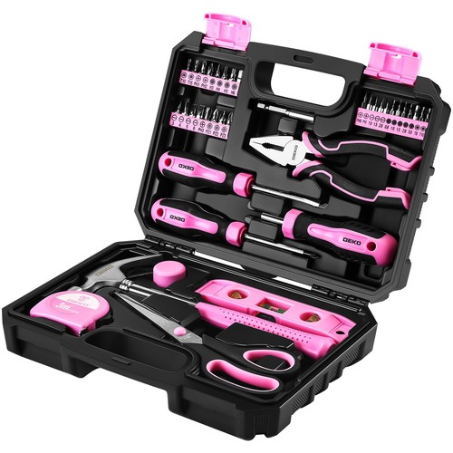 Pink tool kit - tool, kit:tool